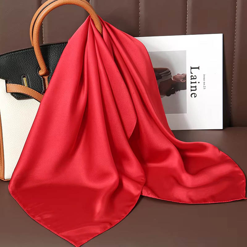 Syal Segi Empat Sutra Warna So - Luxury Bags China ulasan dan harga