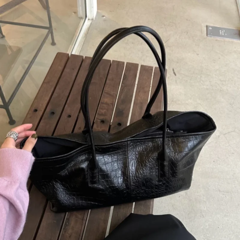 Tas Tangan Kulit PU Retro Mewa - Luxury Bags Tote ulasan dan harga