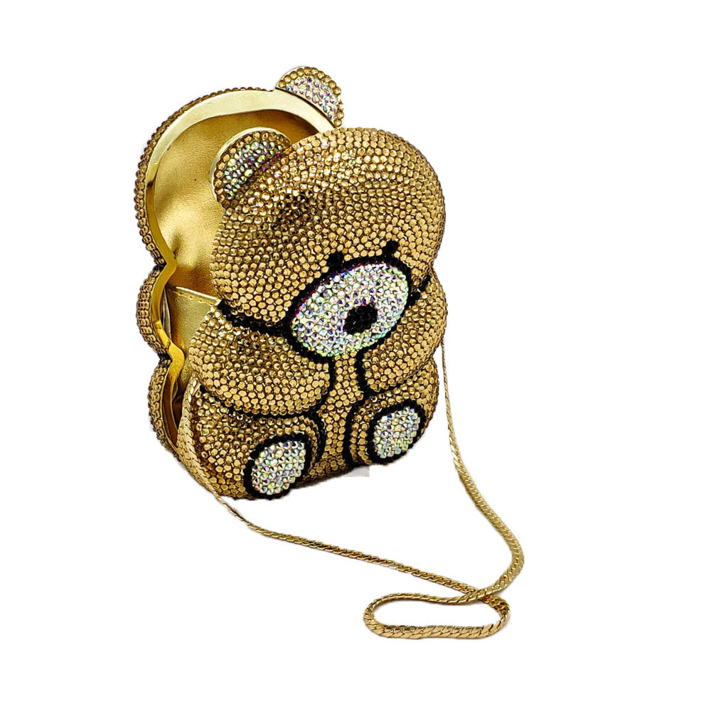 Tas Malam Berhias Beruang Lucu - Luxury Bags Cute ulasan dan harga